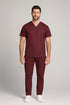 Men's V-Neck Utility Scrub – Multi-Pocket